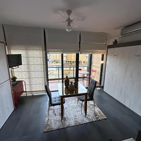 Estudio Con Piscina Y Garaje A 100 Mtr De La Playa 公寓
